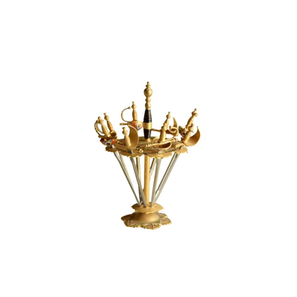 Toledo Damascene Cocktail Sword Set